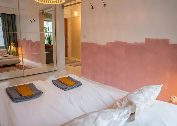 アパート Arctic Circle Retreat: Stylish 2-room