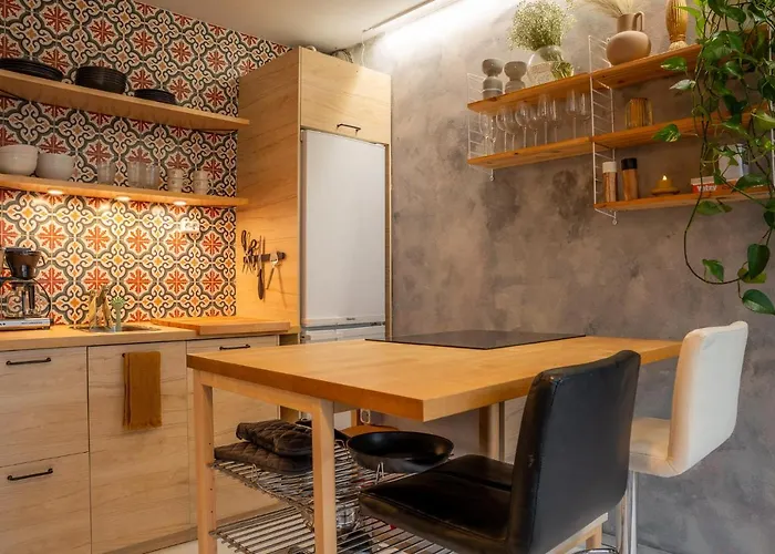 アパート Arctic Circle Retreat: Stylish 2-room