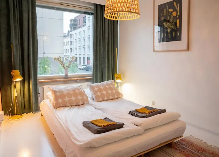 Apartment Arctic Circle Retreat: Stylish 2-room Rovaniemi